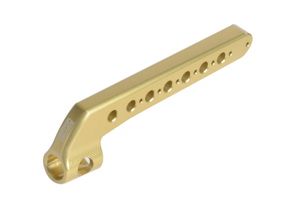Brake pedal support for Mini CIK-FIA rudder pedals