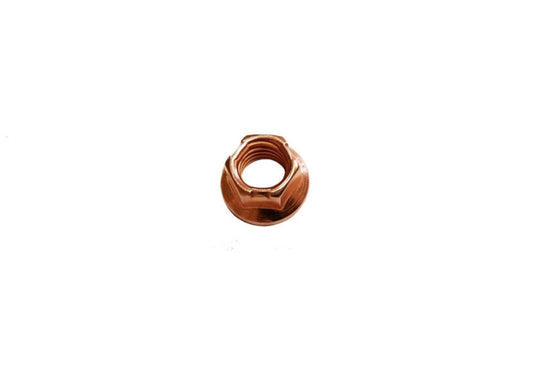 Wheel hexagonal self-locking copper nut