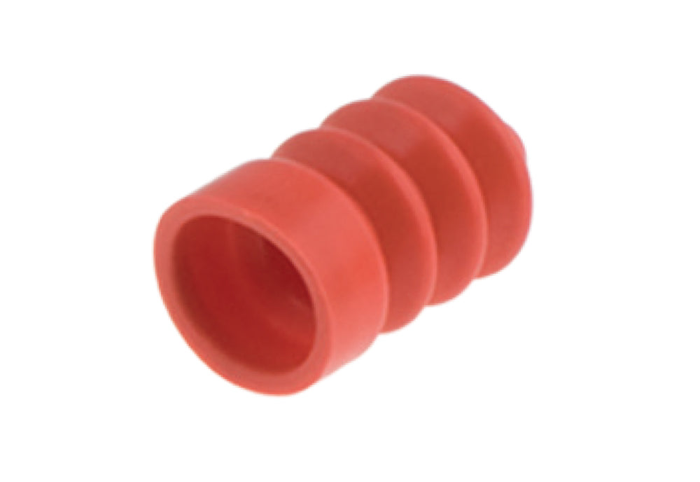 BSM brake pump's dusty rubber cap Red