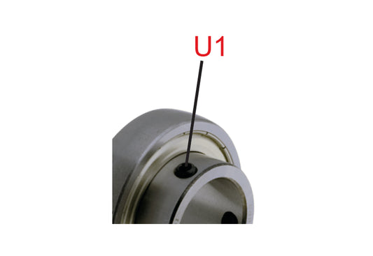 Axle's locking bearing