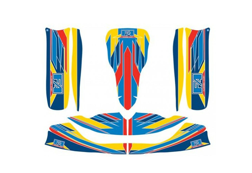 FA Kart 2015 M6 Sticker Kit