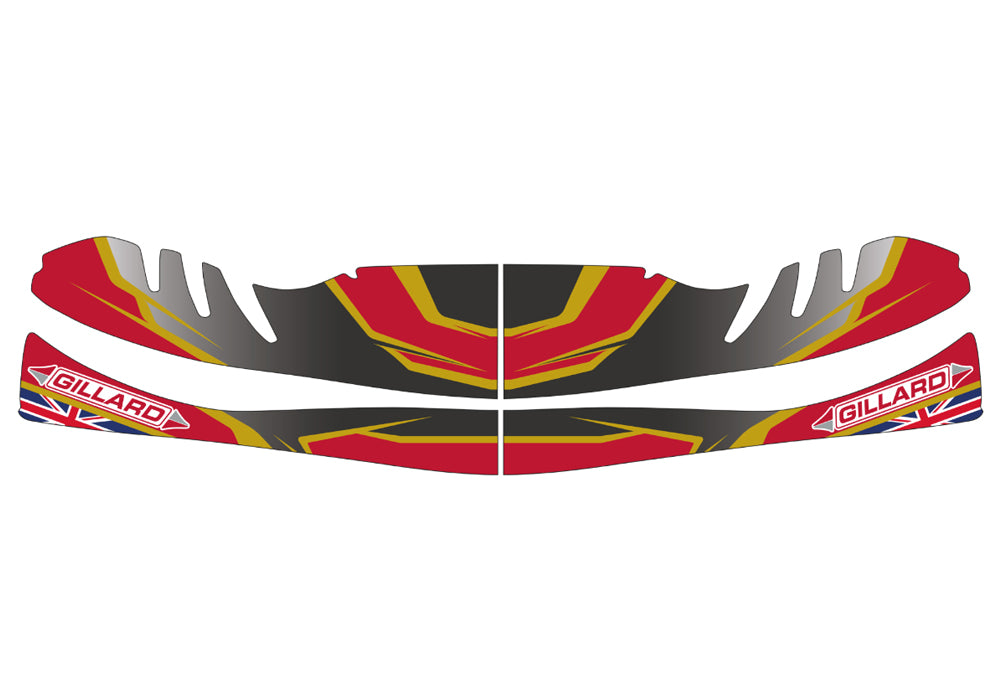 GILLARD FRONT STICKERS M11