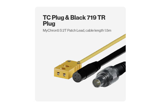 MyChron5 S 2T Patch Lead, cable length 1.5m