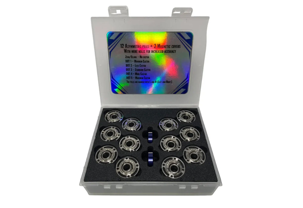 Caster pill kit with covers (10mm bolt)