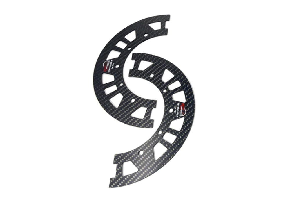 REV Carbon Fibre Sprocket Protector - 210 split