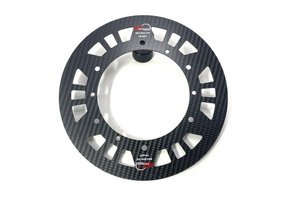 REV Carbon Fibre Sprocket Protector - 210