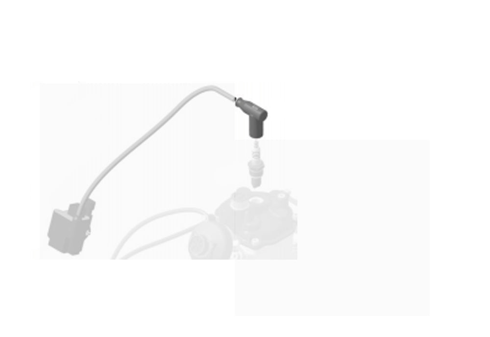 Spark plug connector