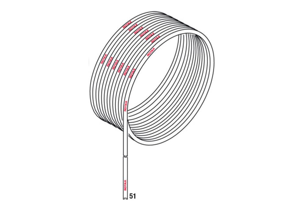 FUEL LINE ROTAX 5 X 8mm - 50M