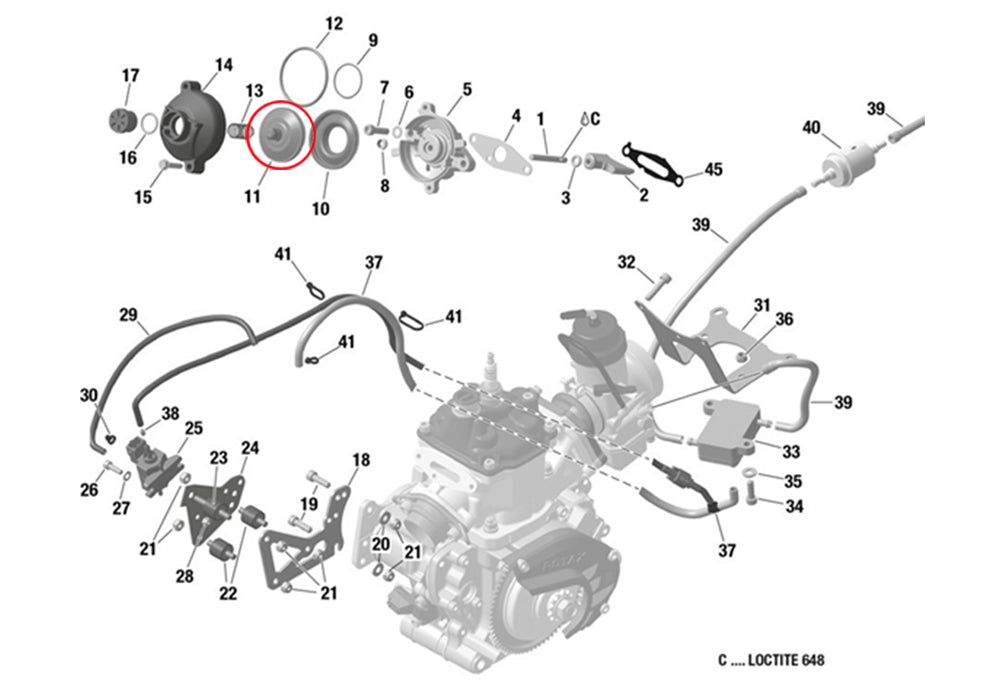EXHAUST VALVE PISTON ( 1663 )