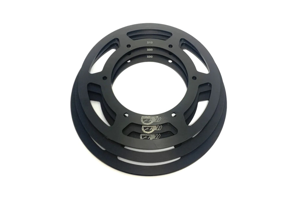 REV Sprocket guard (per) 210mm (Cut)