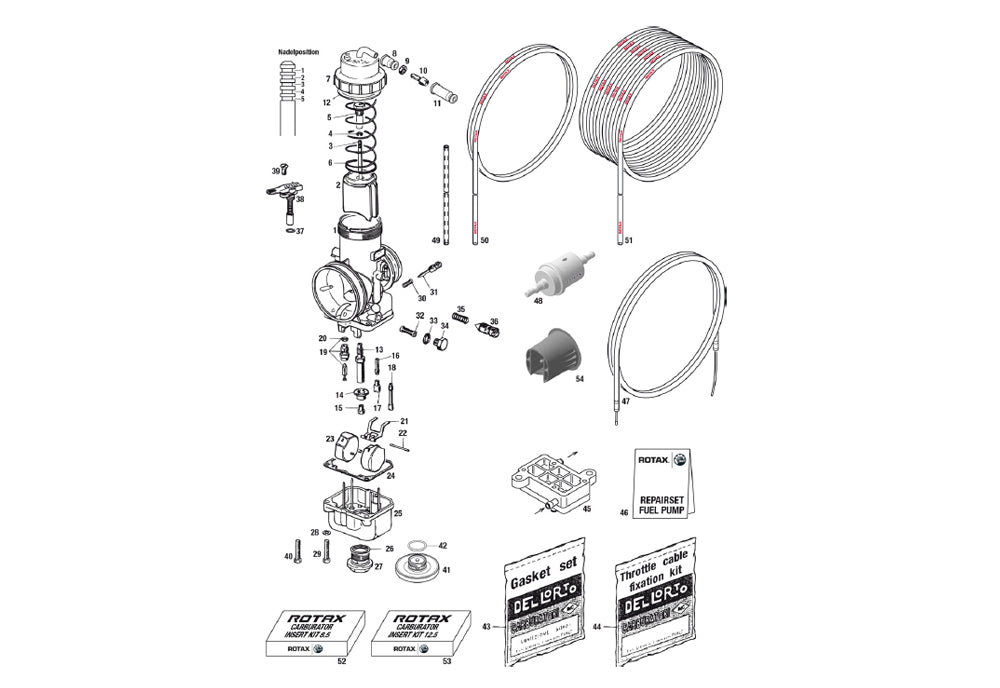 CARBURETOR VHSB 34-XS, MAX