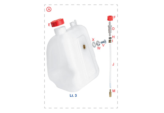 Fuel tank Lts. 3