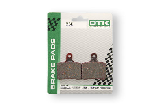 BSD rear brake caliper's pad (2 pcs box)