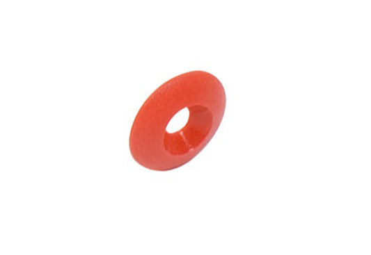 Conical Seat Washer, 8mm - Red