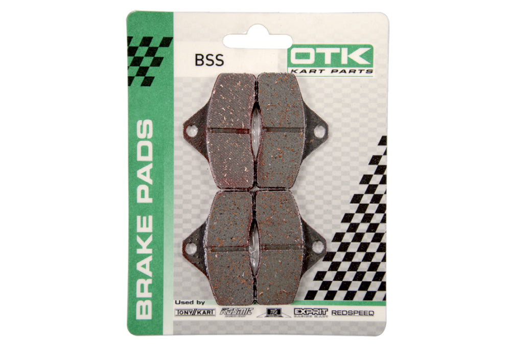 Front brake pad BSS / BSM4 (4 pcs box)