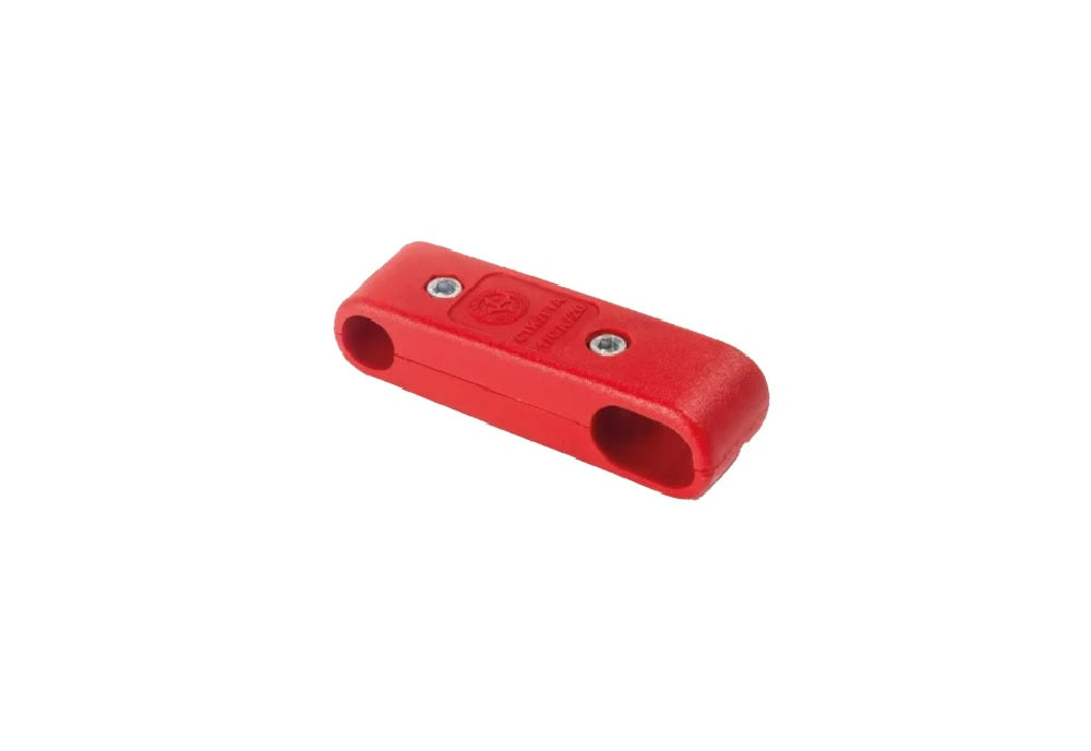 Bracket for front bumper support Red