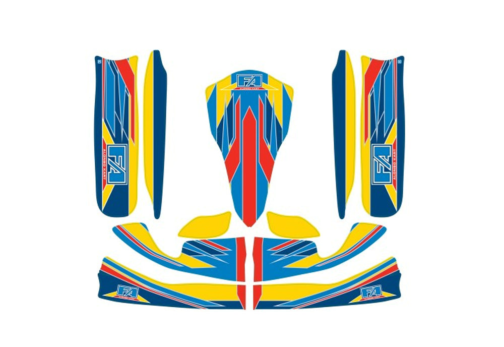 FA Kart 2016 M4 Sticker Kit
