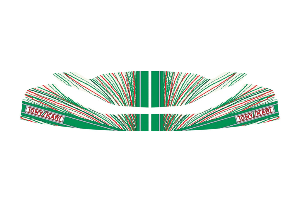 Tonykart Nose Cone sticker kit M10 2022
