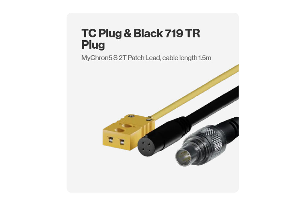MyChron5 S 2T Patch Lead, cable length 1.5m
