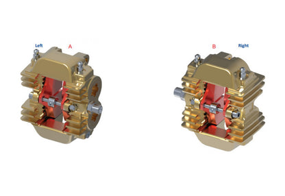 Complete BWF front brake caliper (DD2-KZ) 2025+