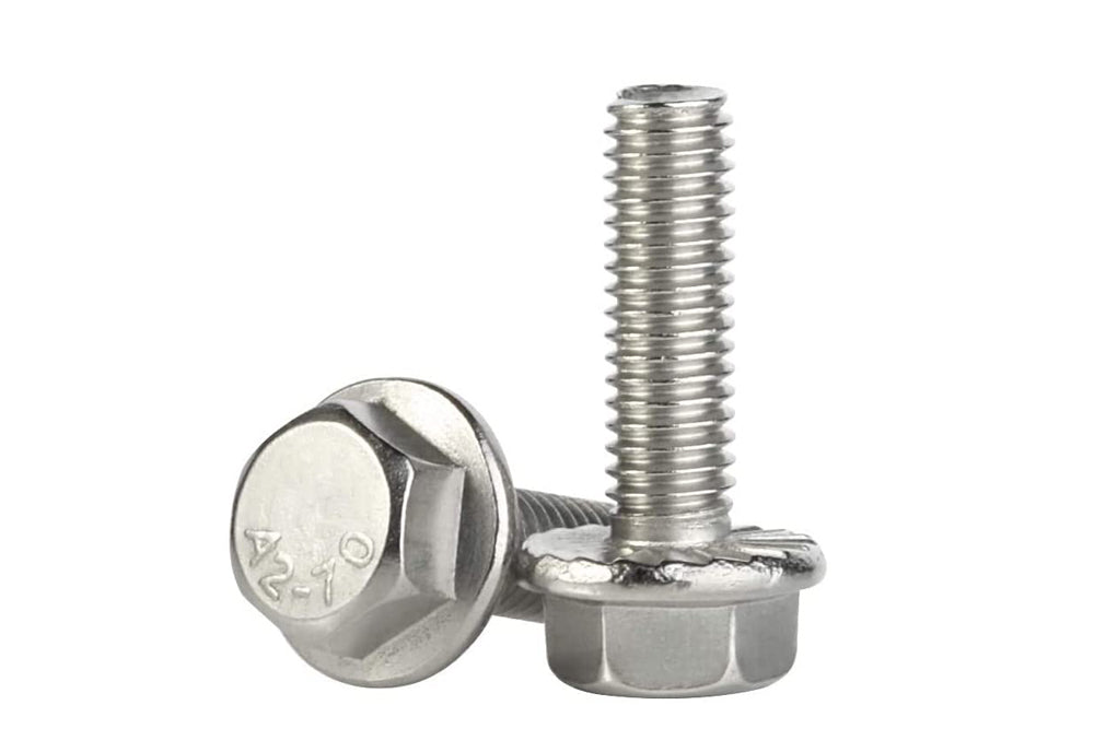 Flanged Hex Head Bolt (M6 x 25mm)