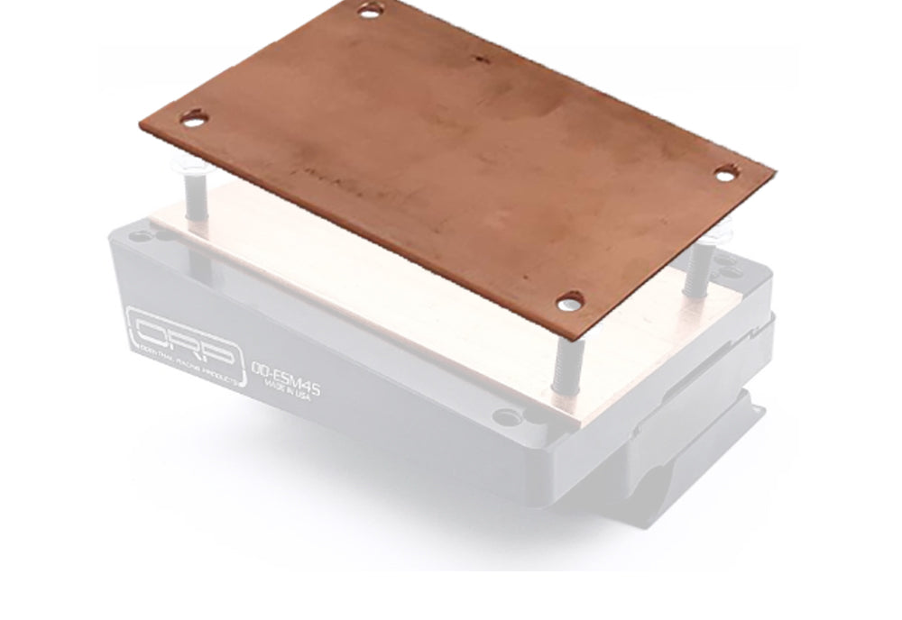 Copper Rectangular Spacer ORP Copper Spacer – Premier Karting