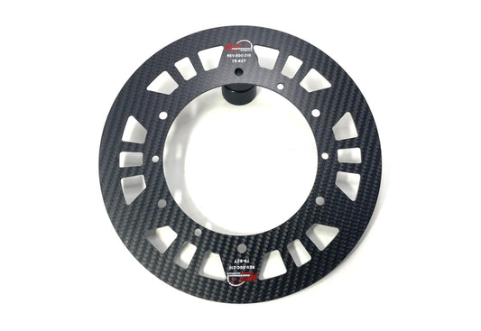 REV Carbon Fibre Sprocket Protector - 230