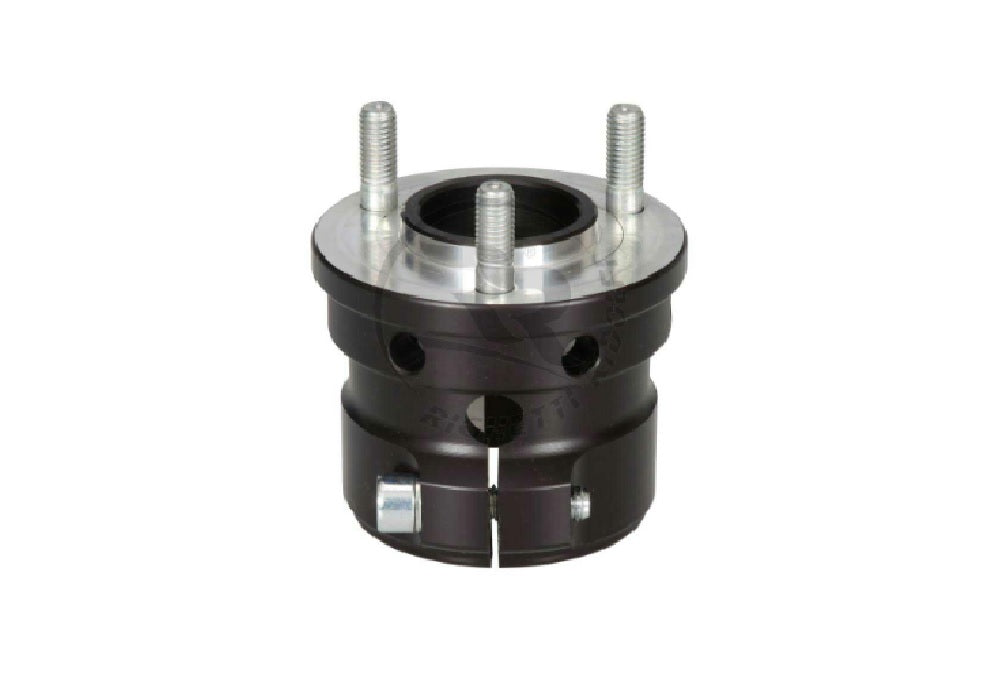Rear Hub, D50 x 65 mm, Black, Aluminium