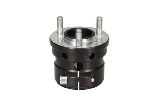 Rear Hub, D50 x 65 mm, Black, Aluminium