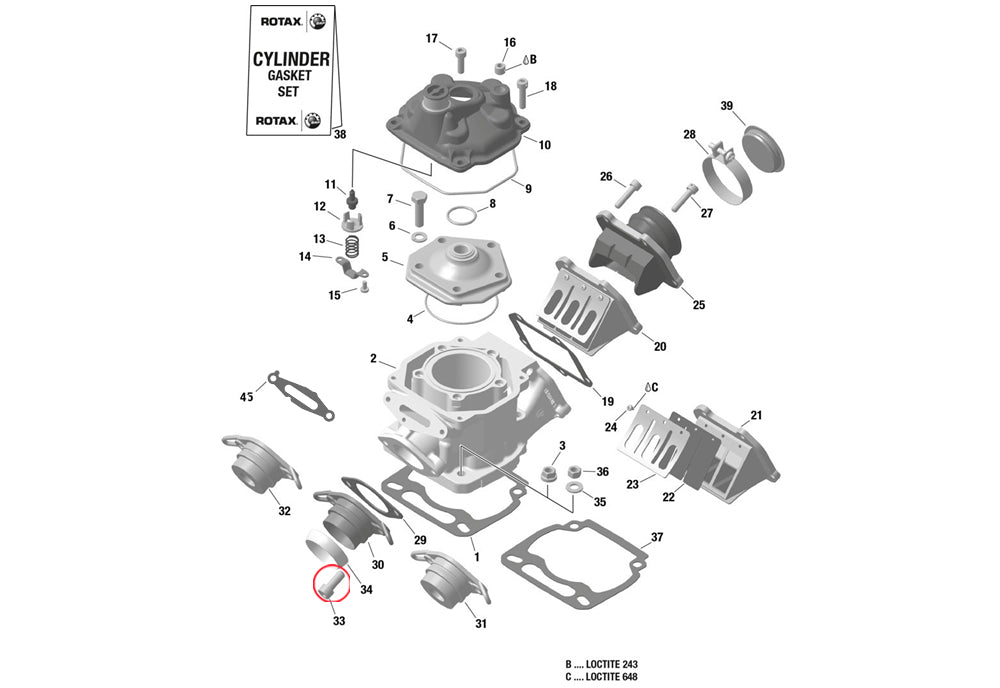 ALLEN SCREW ISO 4762 - M8x20 - 8.8