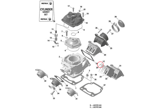 SCREW M3x6 DIN 7985