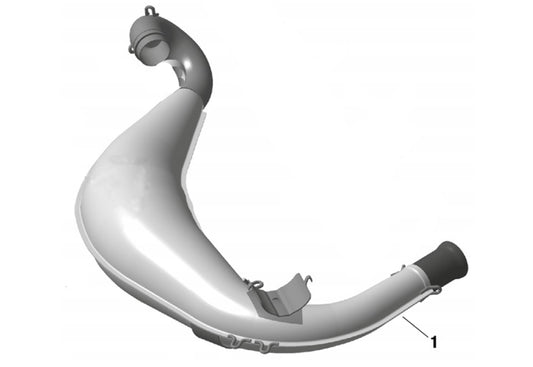 EXPANSION CHAMBER ROTAX DD2 EVO 2015 ( 1158 )