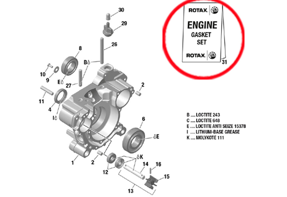 GASKET SET ASSY. FR