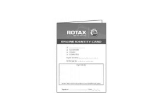 ENGINE PASSPORT ROTAX FR & DD2