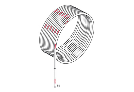 FUEL LINE ROTAX 5 X 8mm - 50M